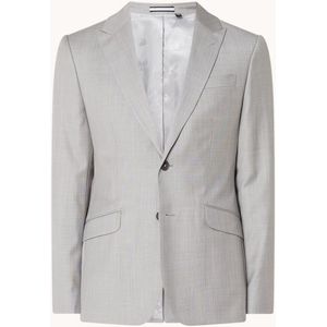 Tedbaker slim fit colbert van scheerwol met klepzakken