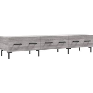 VidaXL Tv-meubel 150x36x30 cm - Bewerkt Hout - Grijs Sonoma Eikenkleurig