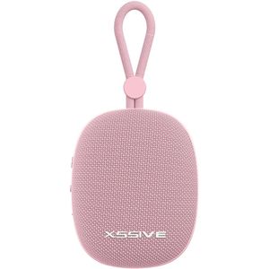 Mini Speaker Bluetooth 5.3 - 12+ Uur Afspeeltijd - Spatwaterbestendig - Draadloze Speakers Klein - Rose Goud