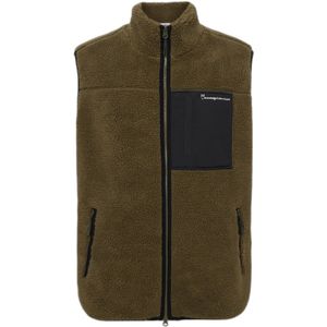 Mouwloos fleece KnowledgeCotton Apparel