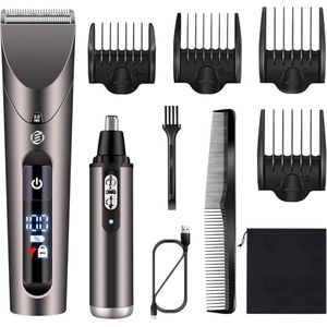Equivera Tondeuse Hoofdhaar - Tondeuse - Haar Trimmer - Baard Trimmer - Professionele Tondeuse - Tondeuse Set - Kit - Voor Heren - Premium