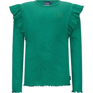 Retour Jeans Longsleeve Vera met Ruches Groen