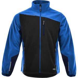 Sara4you Comfort Plus Fleecevest Zwart-Blauw 12622 - M