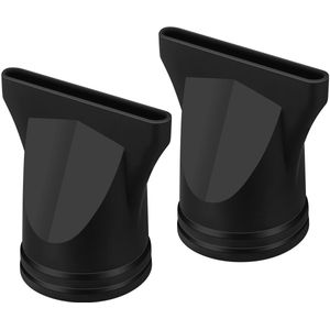 Set van 2 herbruikbare haardroger mondstukken van 4-4,8 cm voor gerichte luchtstroom en snel drogen met stevige pasvorm