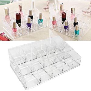 Roosters Make-up Tool Displayhouder - Organizer voor Lippenstift en Cosmetica Opbergdoos nagellak opbergen