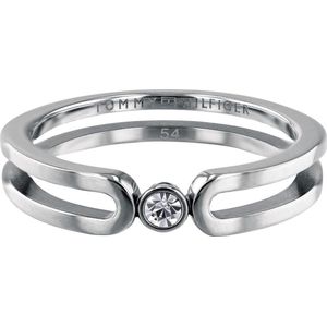 Tommy Hilfiger TJ2780100D Dames Ring maat 57 - Goudkleurig