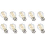 Spectrum LED Lamp E27 1W 230V - 100 Lumen - 2700K Warm wit - Gezellig licht - Energiezuinig - 10 stuks