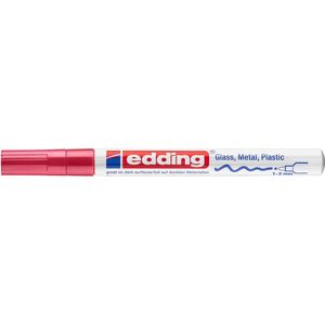 Edding 751 permanente marker Rood Kogelpunt 1 stuk(s)