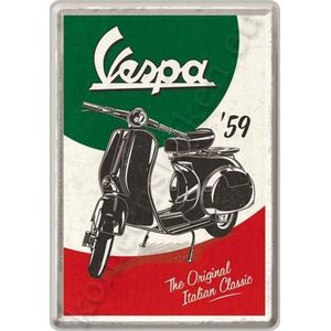 Magneet Vespa - The Italian Classic