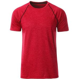 James and Nicholson - Heren Sportshirt (Rood)