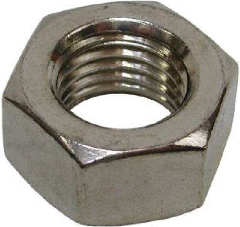 Deltafix - Moer Zeskant - Verzinkt - 12 Stuks