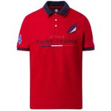 North Sails Lvdst Korte Mouw Poloshirt Rood XS Man