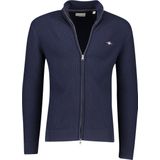 Gant vest donkerblauw