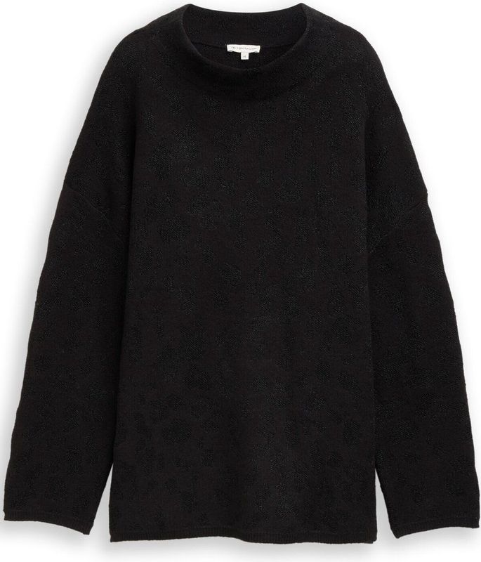 Tom Tailor Oversized gebreide trui met glittereffect