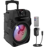 Pyle - Draagbare Bluetooth Luidspreker - Multi-Kleur - Ingebouwde Oplaadbare Batterij