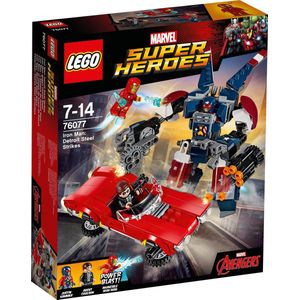 Lego Super Heroes 76077 Iron man: Detroit Steel Valt Aan