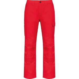 Broek Heren 52 NL (46 FR) WK. Designed To Work Red 60% Katoen, 40% Polyester