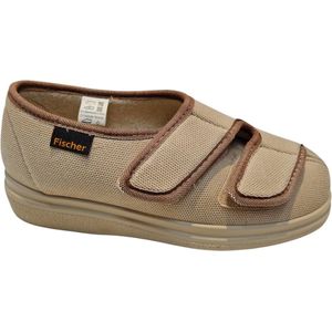 Fischer - 13942 Pantoffels - Beige - Textiel