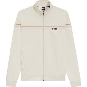 BOSS - Iconic Jacket - Heren Lounge Vest - Wit