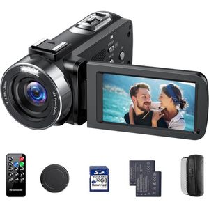 DailySupplies® Handycam - Videocamera - Vlog Camera voor Beginners