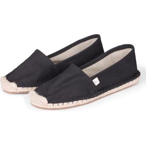 Kingdom of Wow – Espadrilles Heren Zwart Maat 41 - Handgemaakt