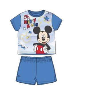 Mickey Mouse BABY pyjama - blauw - maat 9 maanden