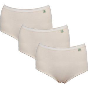 3-pack Lunatex dames tailleslips (Maxi) Huid - maat L