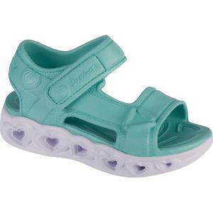 Skechers Heart Lights Sandal - Always Flashy 308045N-MNT, voor meisje, Mint, Sandalen, maat: 25