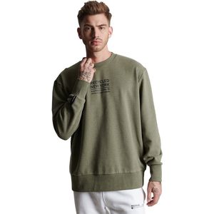 SUPERDRY Studios Rcycl City Sweatshirt Heren - Sacramento Marl - XS-S