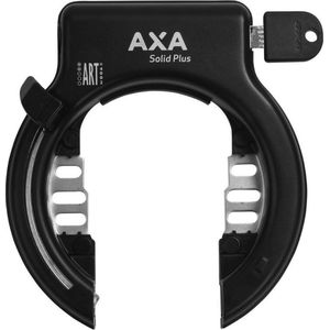 AXA Solid Plus – ART 2 sterren keurmerk - Frameslot - Met plug-in mogelijkheid - Zwart