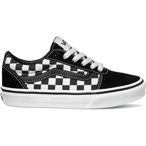 Vans Youth Ward Sneakers - (Checkered) Black/True White - Maat 34