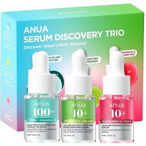 Anua - Serum Minis - 100+ Pdrn Hyaluron - Azelaic Acid 10 Hyaluron - Niacinamide 10 TXA 4 - 30 ml