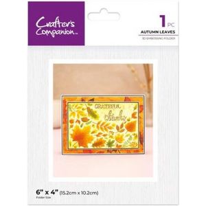 CC - 3D Embossingfolder 6'x4' - Autumn Leaves