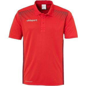 Uhlsport Goal Polo Shirt Rood-Bordeaux Maat 140