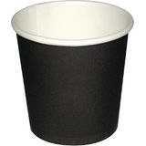 Fiesta wegwerp zwarte espresso kopjes 11cl x1000 | GF018