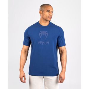 Venum Classic T-shirt Katoen Marineblauw maat XL