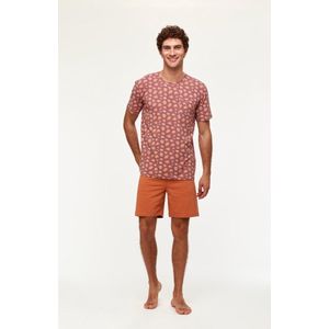 Woody Jongens-Heren Pyjama schildpad - maat 128/8J