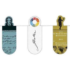 Moses Magnetische Boekenleggers Goethe 6 Cm 3 Stuks