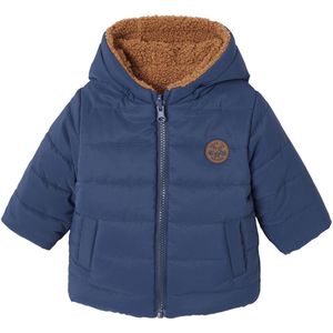 Vertbaudet Omkeerbaar donsjack met capuchon voor baby