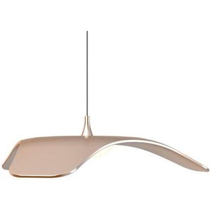 Adot Led Design hanglamp - WING - Goud - Warm wit - geanodiseerd aluminium - slechts 3mm dik