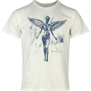Nirvana In utero Heren T-shirt - wit - S