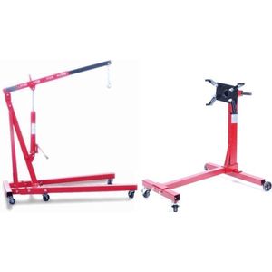 Werkplaatskraan - 2 Ton - Met Motorbloksteun - 450 Kg