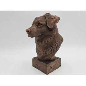 Australische Herder Hond Beeldje - Slim en Elegant - Honden Decoratie