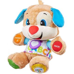Fisher-Price Leerplezier Puppy blauw - Baby speelgoed 6 maanden - Franstalig