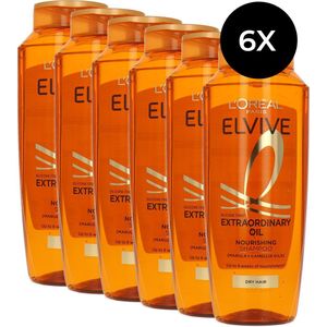 L'Oréal Elvive Extraordinary Oil Nourishing Shampoo - 6 x 400 ml