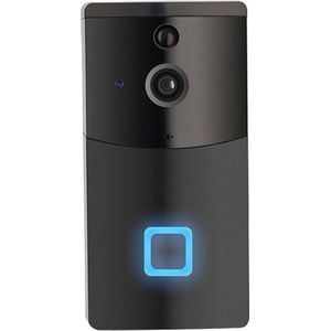 DrPhone SMARTCAM2 - Video Deurbel WIFI 1080P Draadloze Intercom Smartphone TUYA / SmartLife  Nachtmodus - Camera - Smart Home  - Zwart