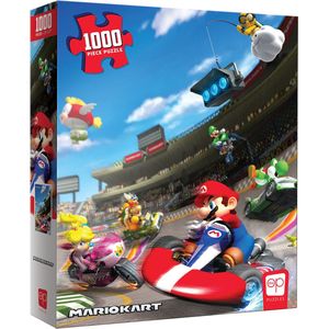 Super Mario - Mario Kart Jigsaw Puzzle - 1000 stukjes - USAopoly