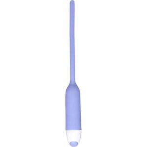 You2toys - Siliconen Dilator met Vibratie - Blauw