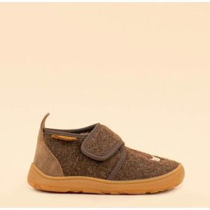 Bisgaard baby wool barefoot dark brown 21