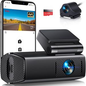 Dashcam - Beveiliging - Universele Pasvorm - Met Terugkijkfunctie - Beeldscherm - Auto Camera